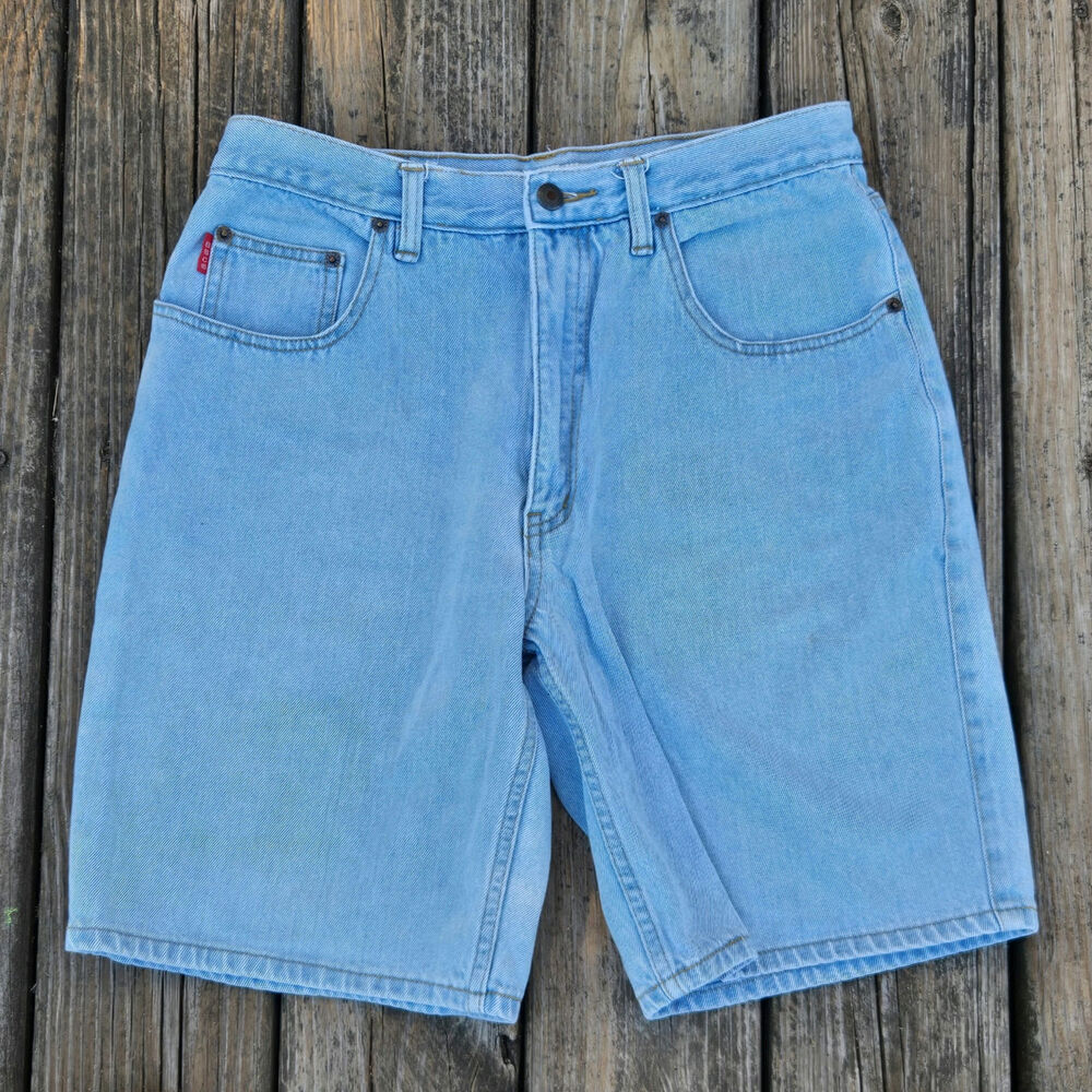 Vintage Bugle Boy Denim Jean Shorts Men's 34 Casual Jorts 90's